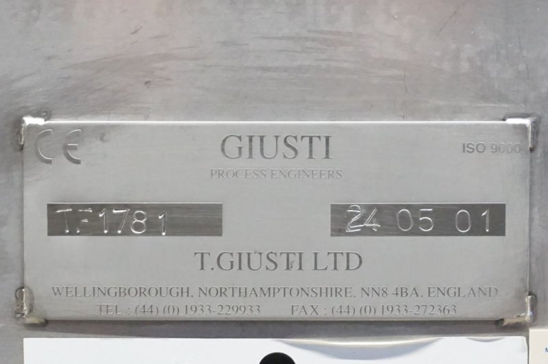 Giusti & Son TF1781 - Paddle mixer
