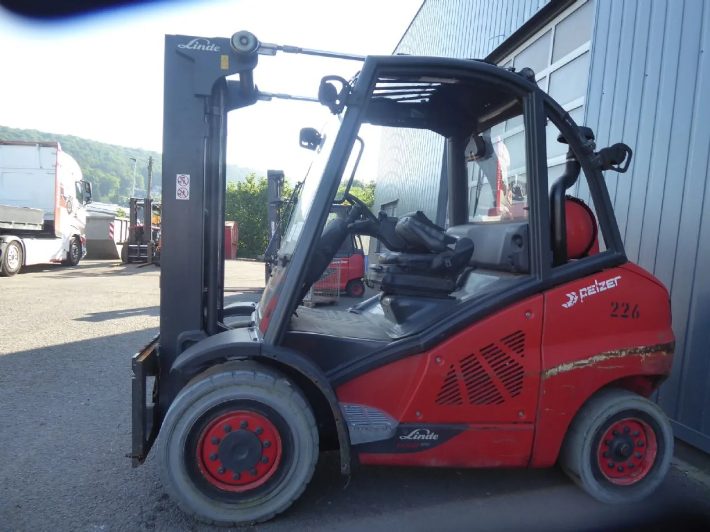 Linde H50T mit Motorschaden - 2