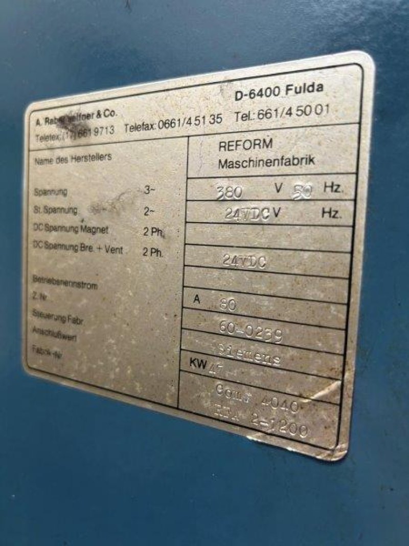 Surface Grinder – REFORM RFA 2-1200