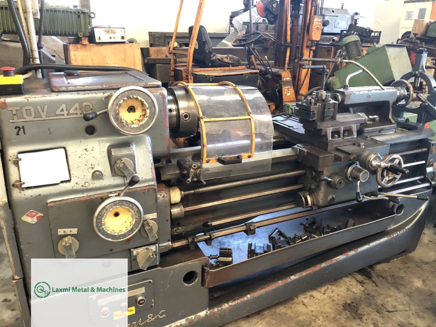 LATHE MACHINE, TOVAGLIERI - TOV 440 - Laxmi Metal & Machines, Rohtak - 2