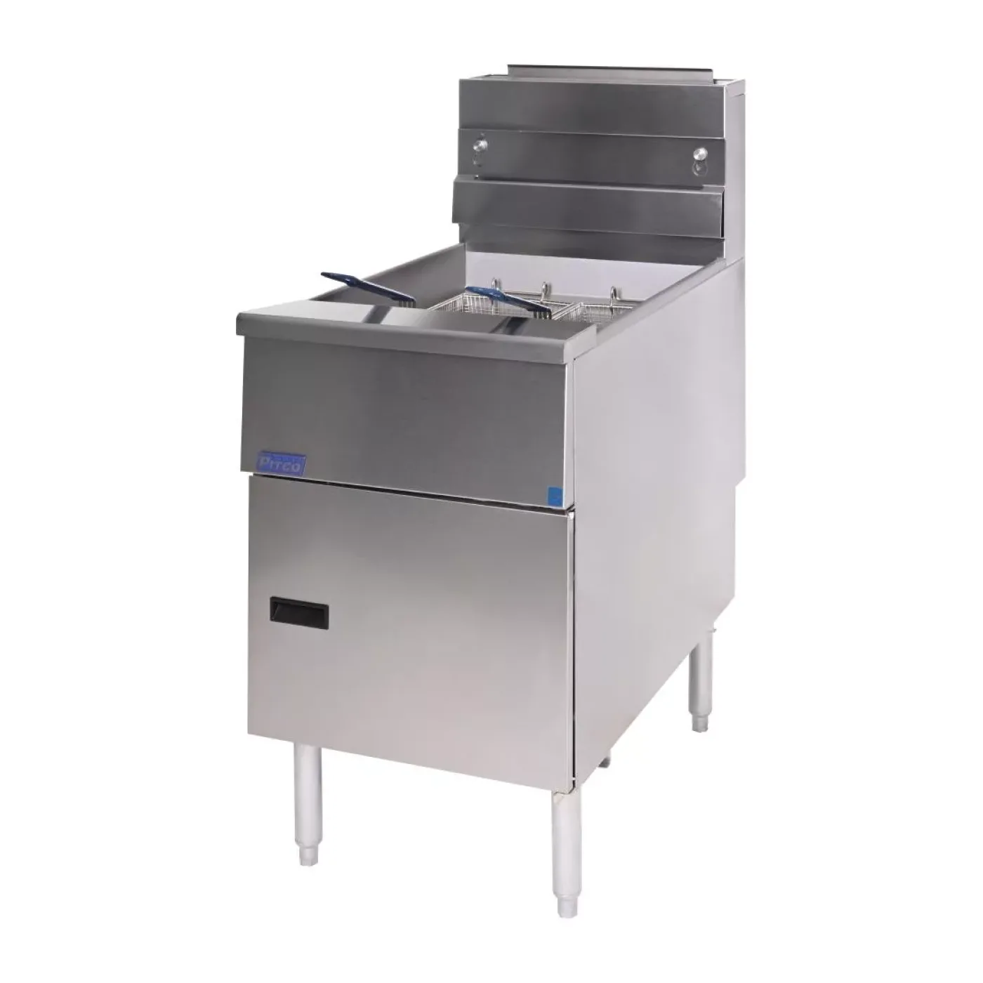 Pitco Twin Basket Single Tank Solstice LPG Fryer SG18S - islandcatering - 7