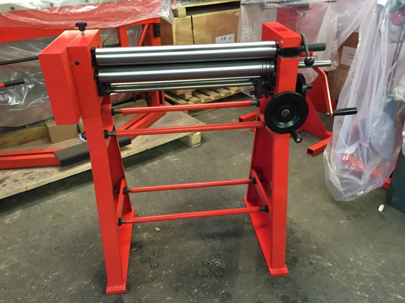 WNS Hand Bending Rolls 610mm x 60mm x 2.0mm Capacity - WNS - W. Neal Services Ltd - 2