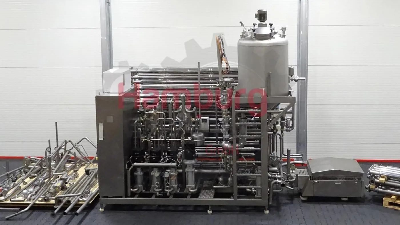 Thermisation unit for Creme fraiche / mesophiles 10% - GEA Finnah 6700/045 - 2