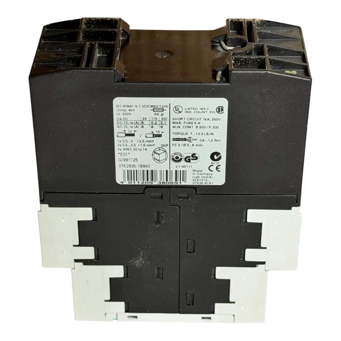 Siemens Siguard Sicherheitsrelais Art Nr 3TK2825 1BB40 - 2