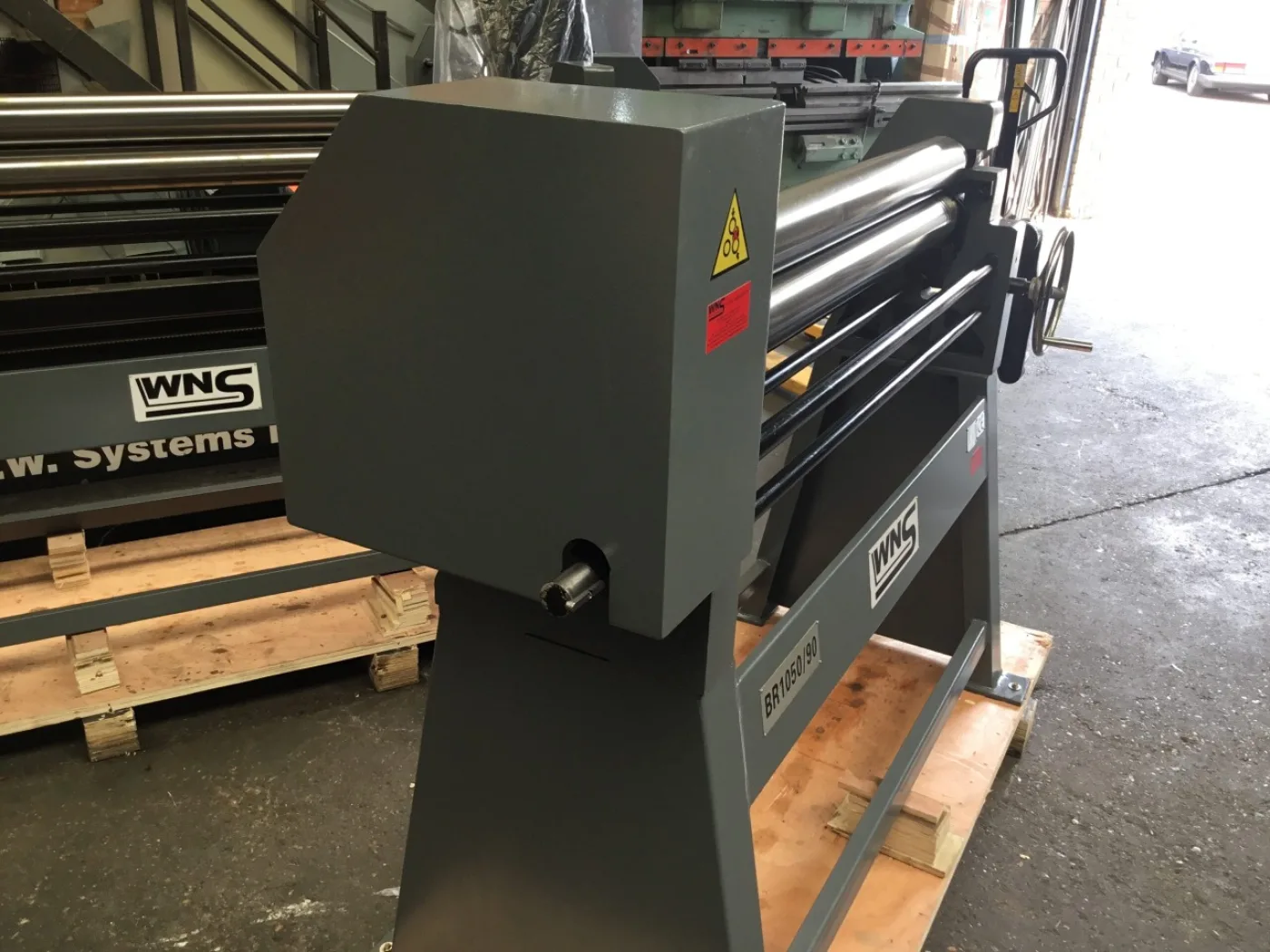 WNS Hand Bending Rolls 1050mm x 90mm x 2.5mm Capacity - WNS - W. Neal Services Ltd - 4