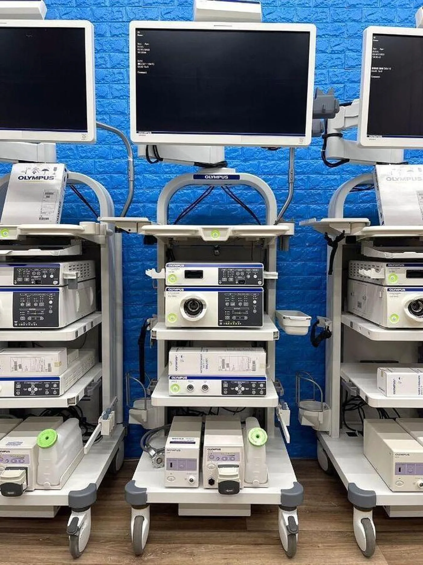 OLYMPUS CV-290 CLV-290 Complete Towers with 290 HD Gastro and 290 HD Long colonoscope Endoscopy Processor - 7