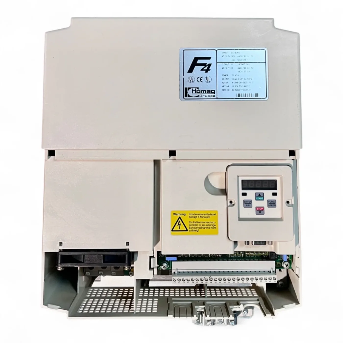 HOMAG KEB COMBIVERT F4 Frequenzumrichter 16 F4 C1H 4A01 – 15kW – Artikelnummer 4-008-39-0620 - 4