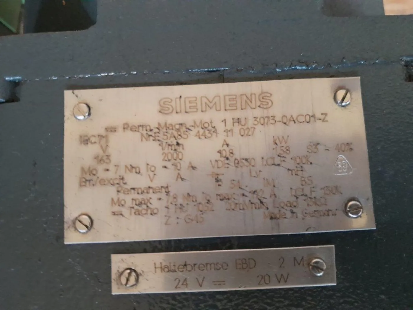 1 HU 3073 / 3076 SIEMENS / DECKEL 1988 - 5