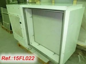 FLUJO LAMINAR DE TECHO "NEU" - SUPERFICIE FILTRANTE: 940mm X 940mm