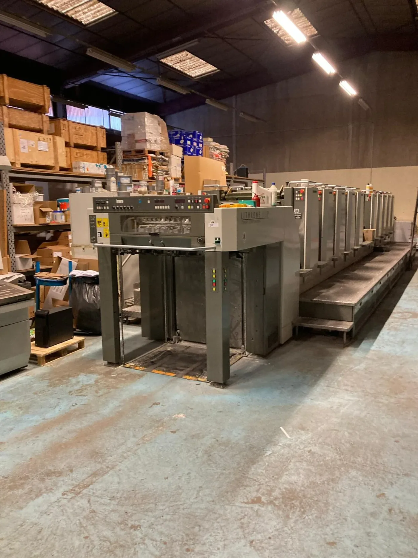 Komori LS 1029 P offset printing press - 1