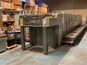 Komori LS 1029 P offset printing press