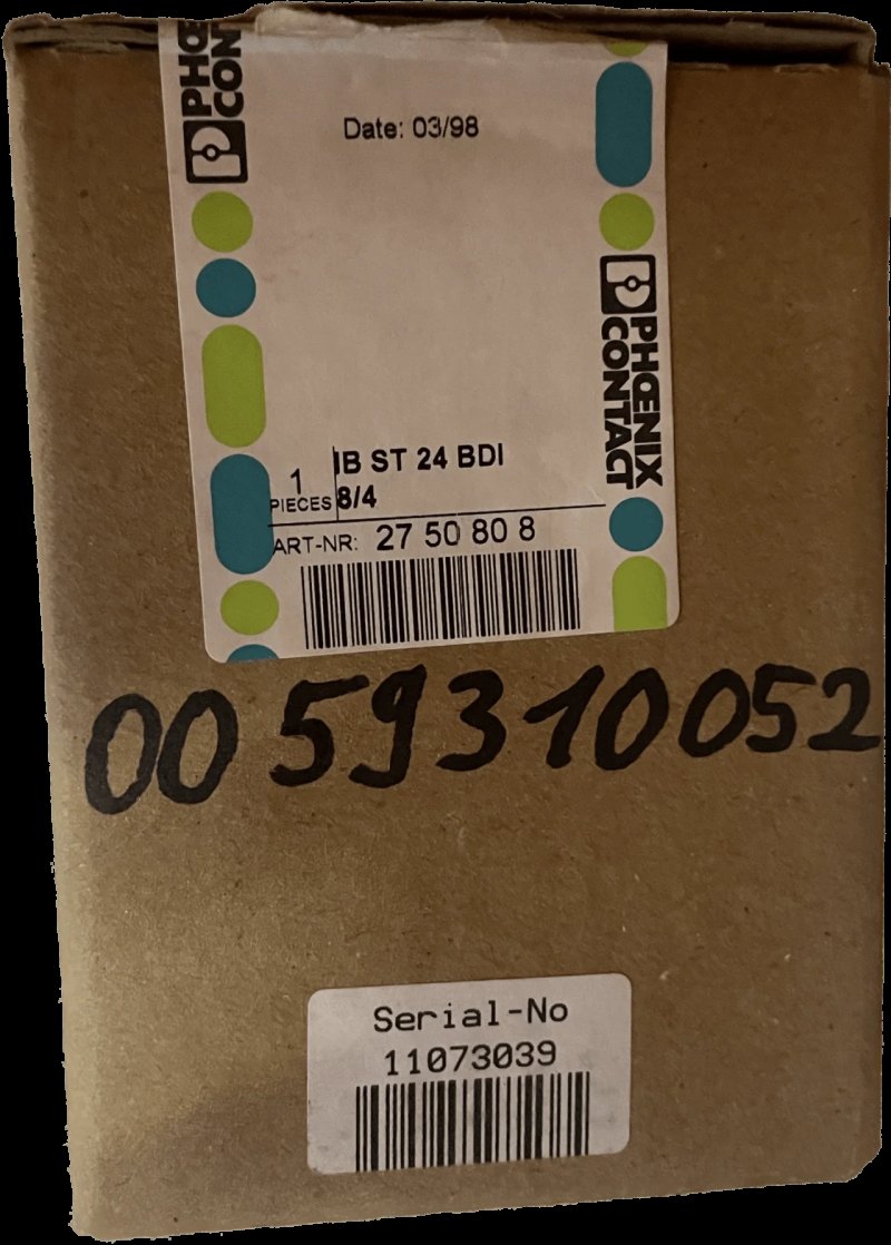 Phönix-Contact 2750808 I/O-Modul - IB ST 24 BDI 8/4