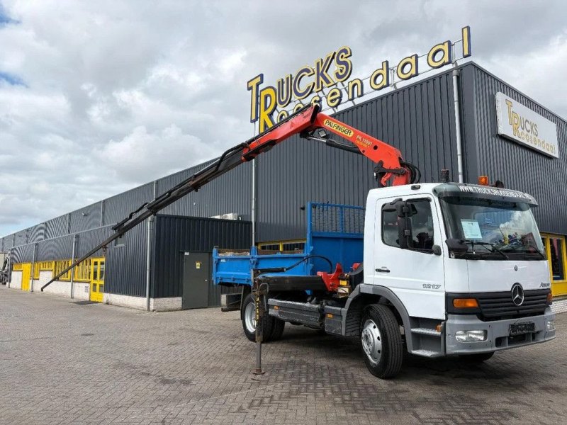 Mercedes-Benz Atego 1217 + PALFINGER PK 11001 - 7 + TIPPER + MANUAL + EURO 2