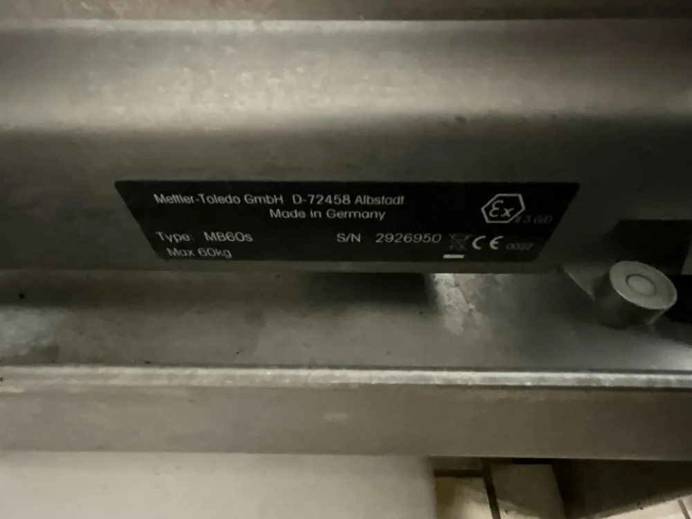 Mettler Toledo Mettler Toledo MB60S 60Kg Balance with IND890 HMI