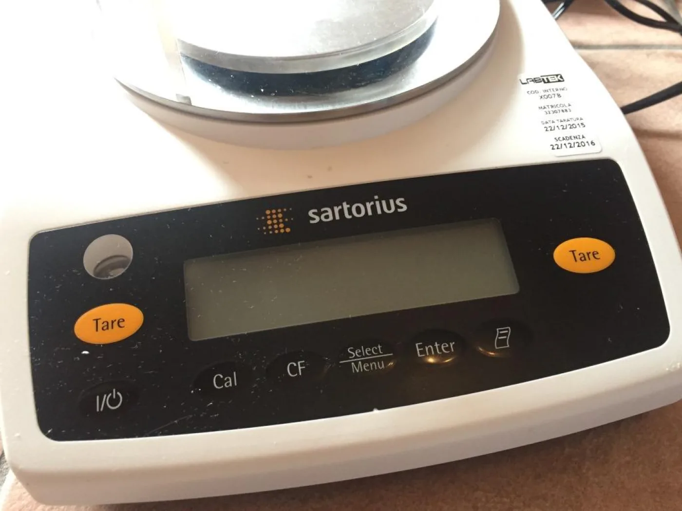 BILANCIA SARTORIUS – MOD. ENTRIS153-1S - 2