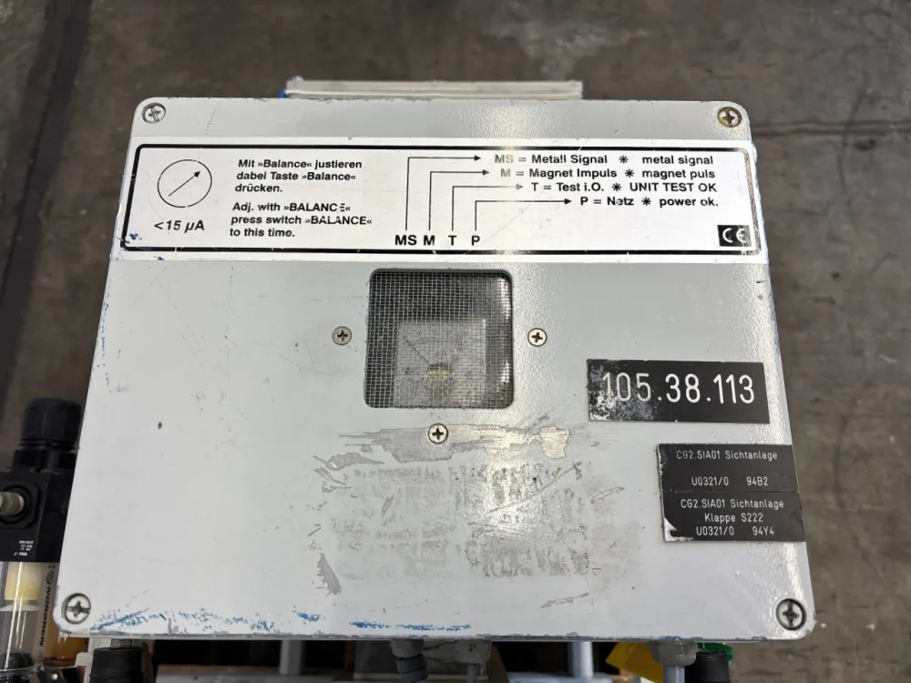 Electronic Apparatebau TS30-D/Pn/Wr - Metal detector