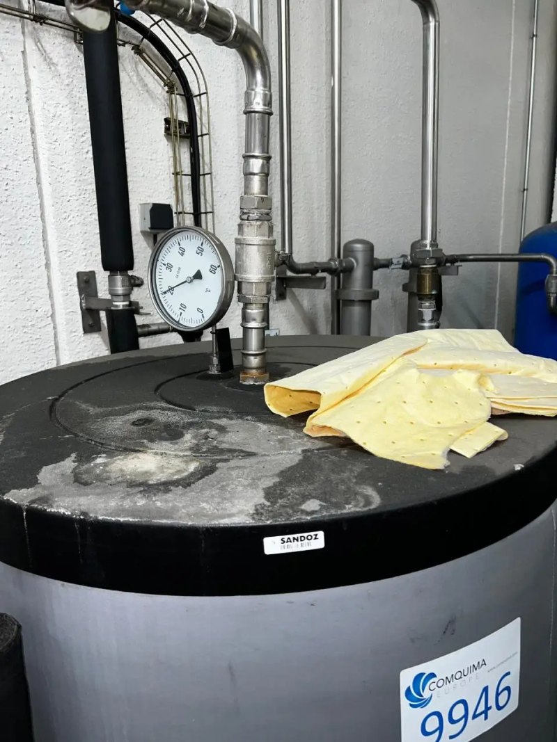 USED SANITARY WATER TANK