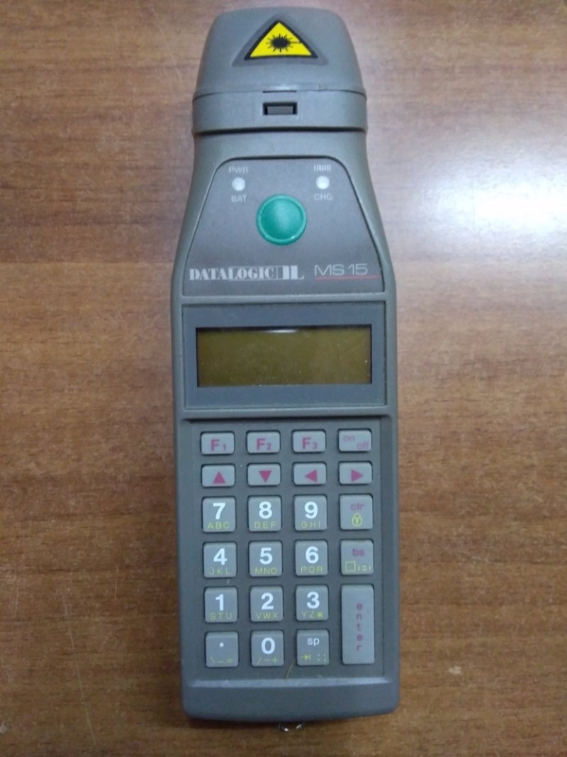 PISTOLA LASER A PALMARE – DATALOGIC – MS15/N (COD. RIC-APP-13) non funzionante