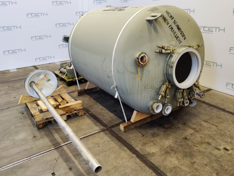 Tycon Italy 6300 Ltr - glass lined - Pressure vessel