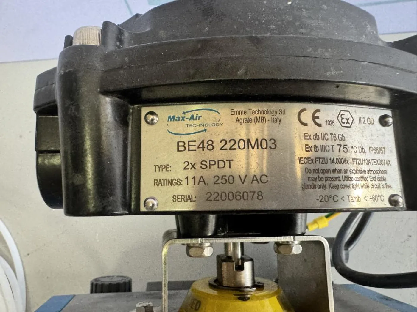 2022 Ioniqa / EVAC / Max-Air Pneumatic ball valve - 3