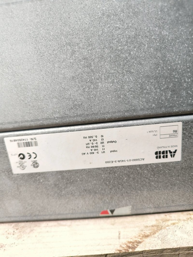 VARIABLE FREQUENCY DRIVE ABB ACS880-01-145A-3+E200