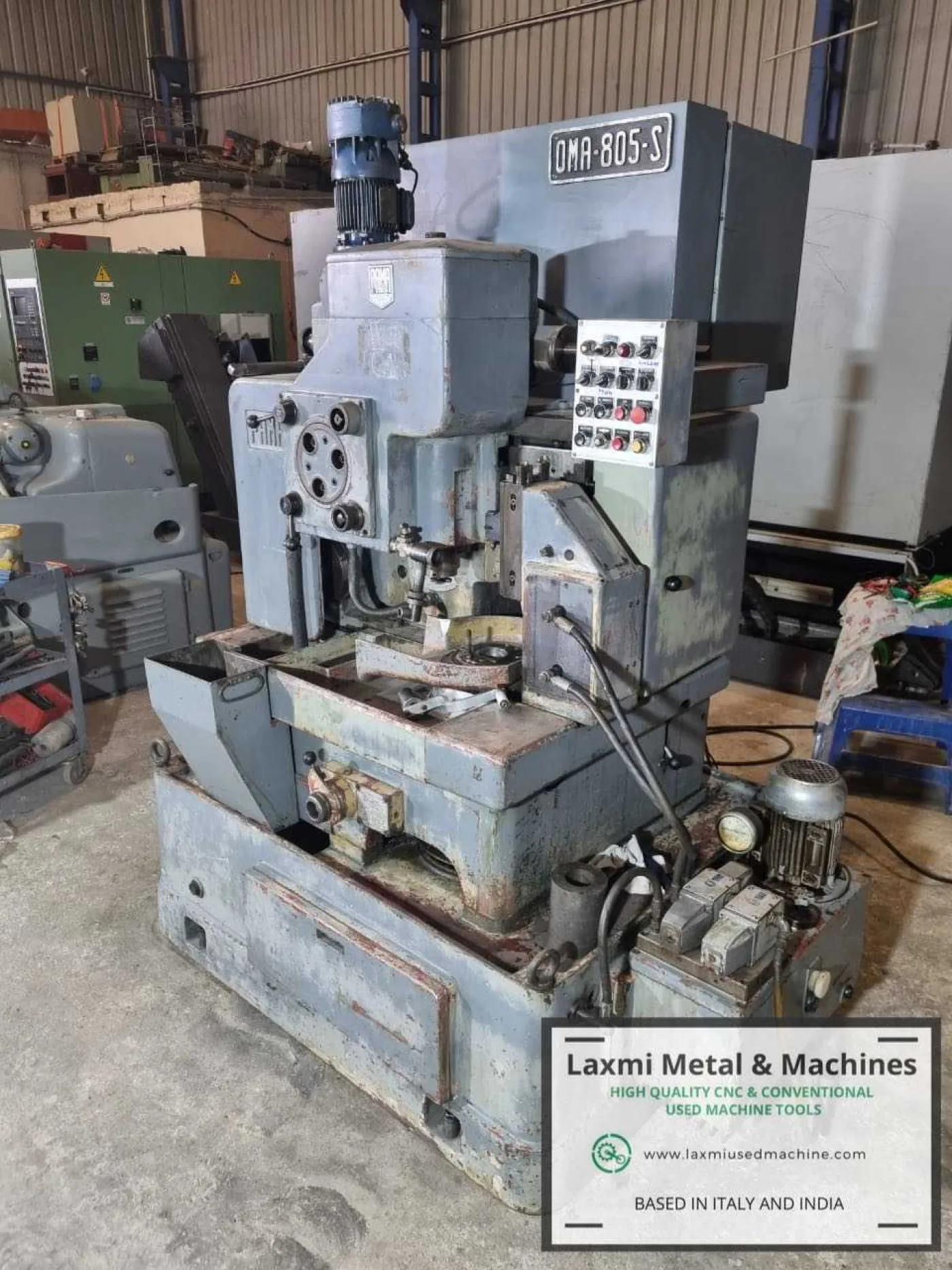 HIGH-SPEED GEAR SHAPER, PAMA - OMA 805 S - Laxmi Metal & Machines, Rohtak - 2