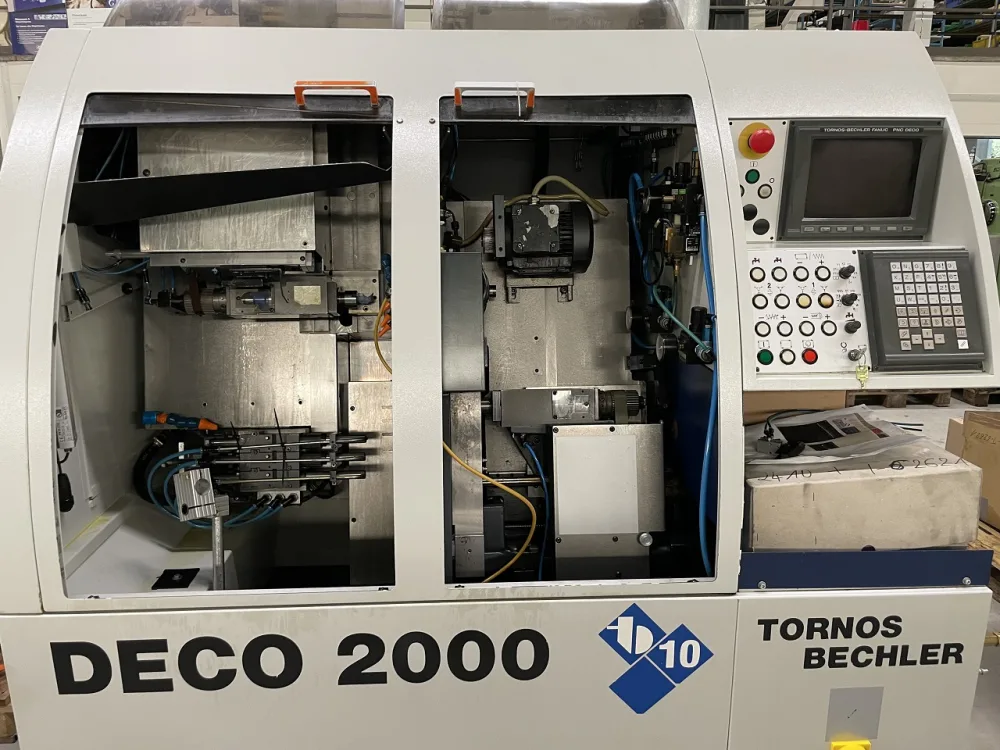 TOUR AUTOMATIQUE CNC “TORNOS” DECO 2000, CAP. 10 MM