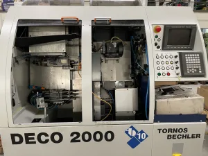 TOUR AUTOMATIQUE CNC “TORNOS” DECO 2000, CAP. 10 MM