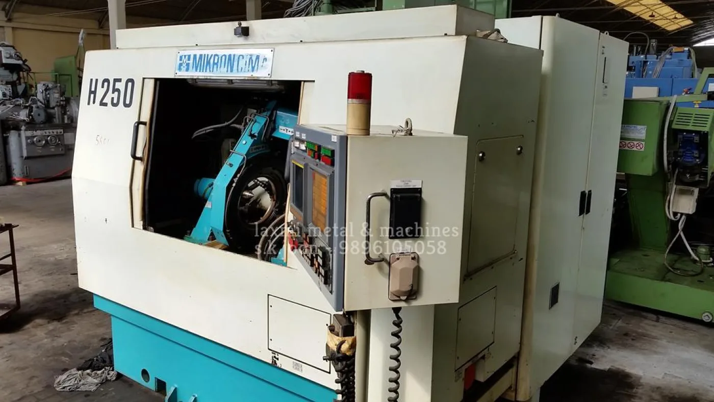 5 AXIS CNC GEAR SHAVING MACHINE, MIKRON CIMA - H250 CNC - Laxmi Metal & Machines, Rohtak - 5