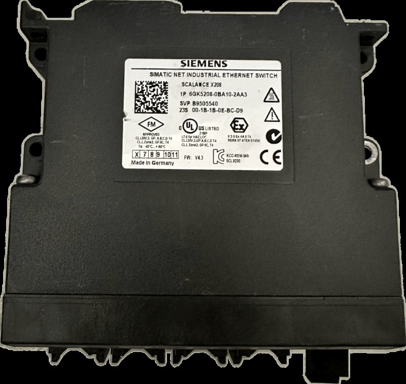 Siemens SCALANCE X208 6GK5208-0BA10-2AA3