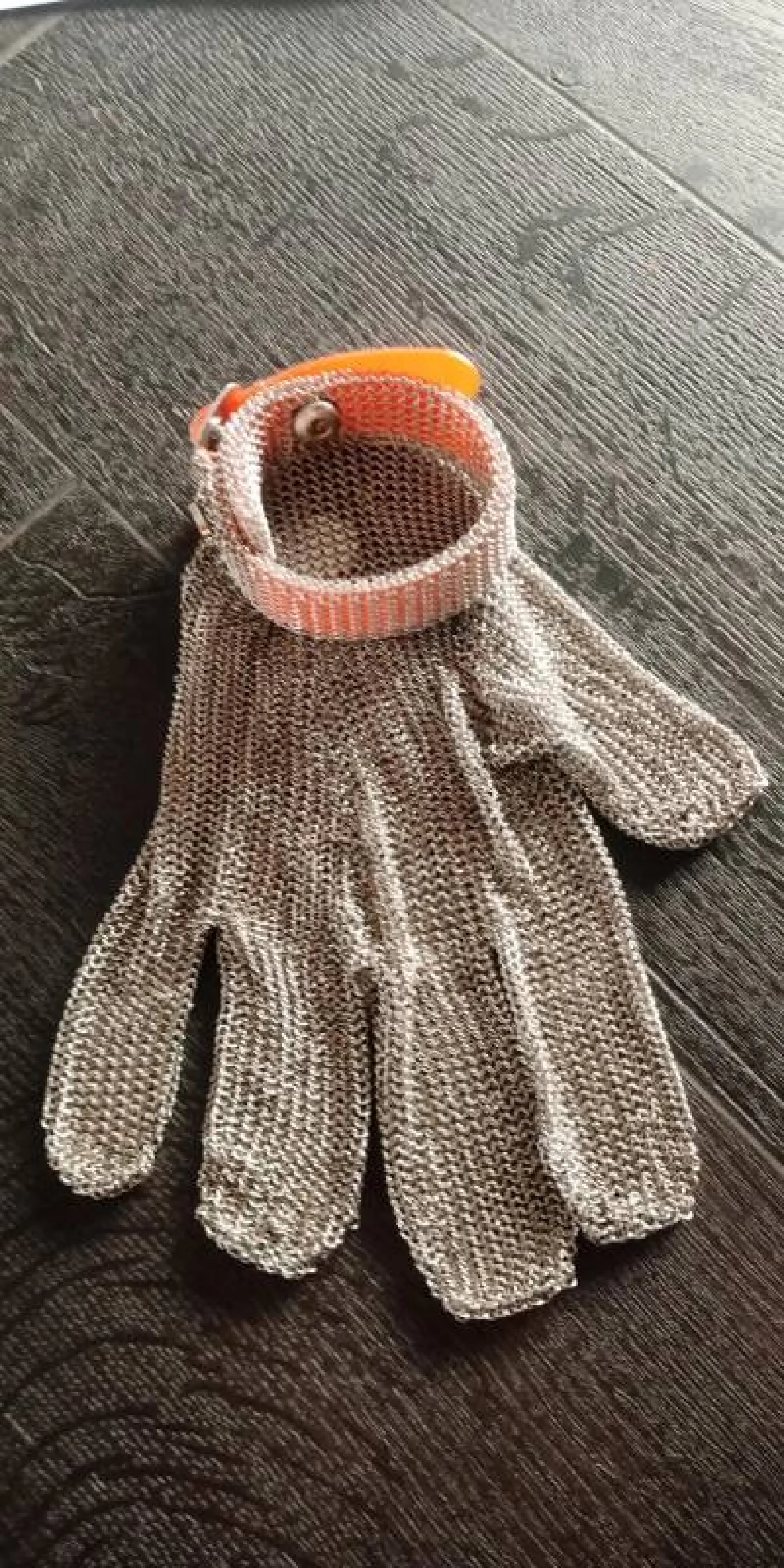 Stainless steel safety glove, XL - 2