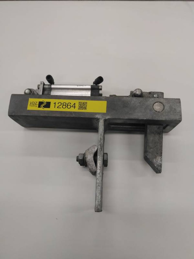 Tube rail stop pneumatic