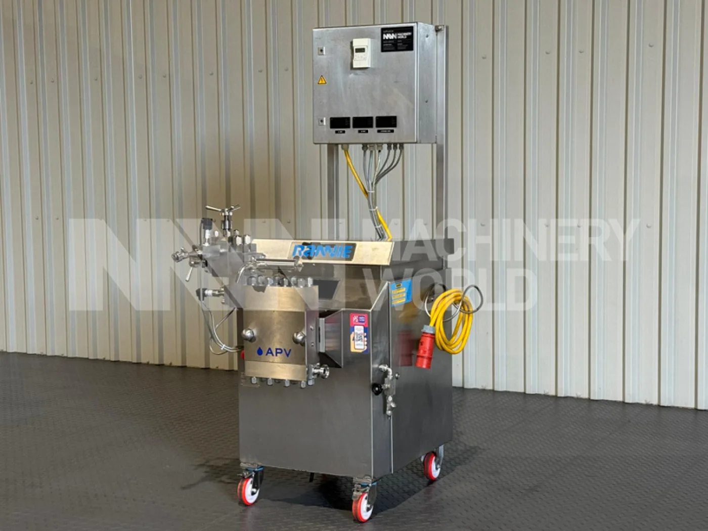200 LPH APV Rannie BT 14.38 (600 Bar) 2-Stage Aseptic High Pressure Homogeniser - 4