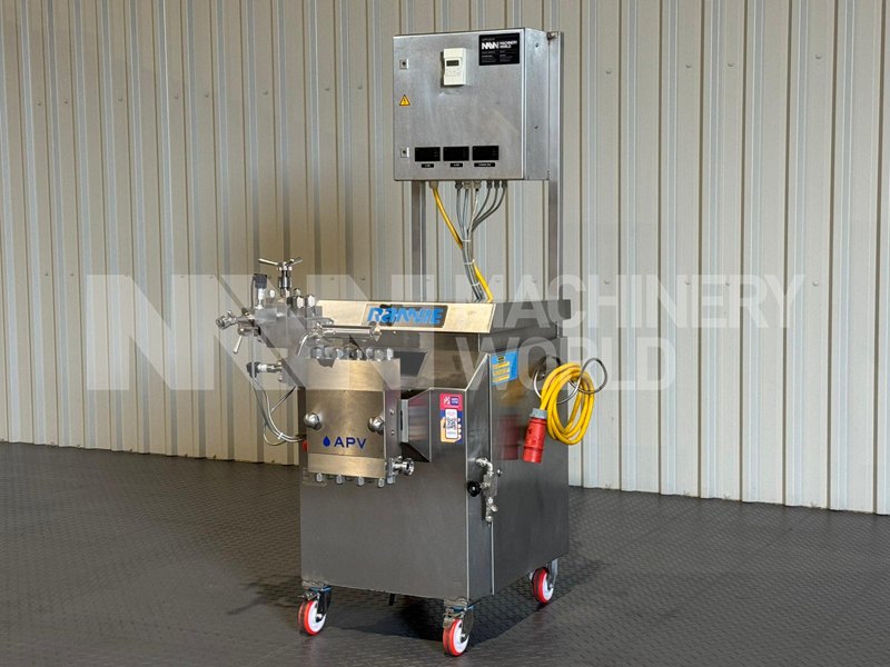 200 LPH APV Rannie BT 14.38 (600 Bar) 2-Stage Aseptic High Pressure Homogeniser