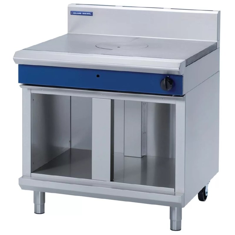 Blue Seal Evolution Cabinet Base Target Top Nat Gas 900mm G57-CB/N - islandcatering