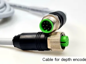 Cable for depth encoder