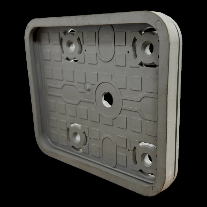Schmalz Reibbelag Saugplatte VCSP U 140x115x16,5 VCBL K2 TPE Art.-Nr. 10.01.12.00798 (vacuum suction pad)
