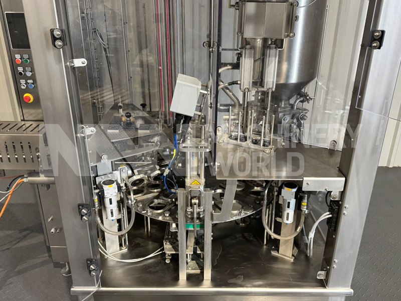 4,200 pots per hour Waldner Dosomat 1.2 Hygienic Rotary Pot Filler (Year 2014)