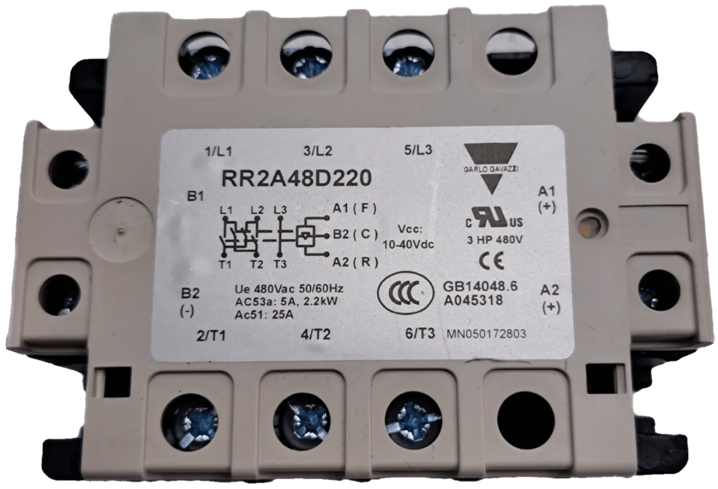 Carlo Gavazzi Motor Controller RR2A48D220 - 4