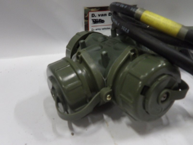 Bals Elektrotechnik 7400 - 3-voudige koppeling - 250 V - Groen IP67 - NOS