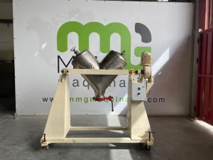 Mezcladora en V100 litros P.PRAT