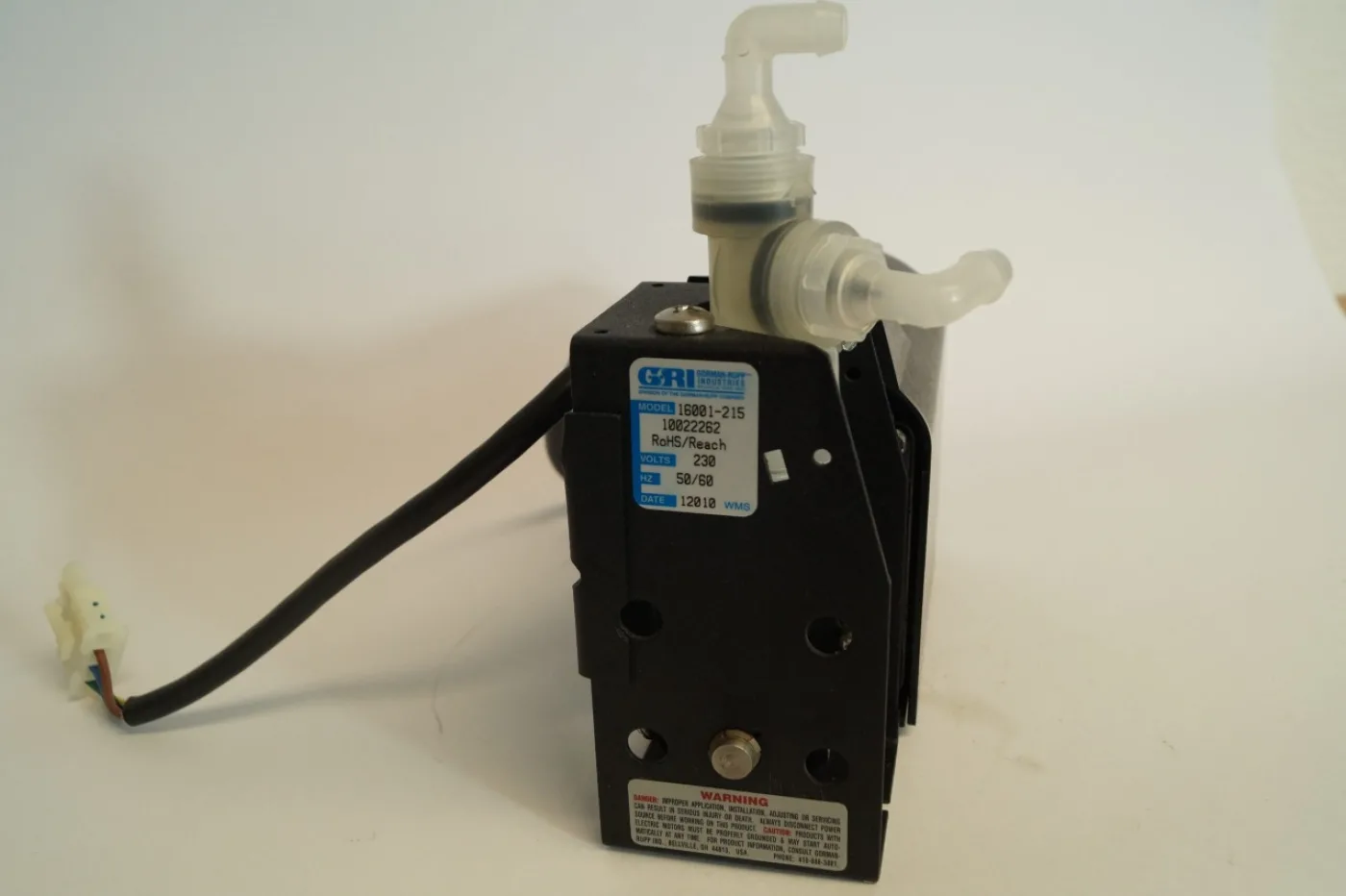 Agfa Elantrix 150 HX Pumpe GRI 16001-215 1 1/2″ Viton mit Stecker Nr. 10034509, 10022262 - 2