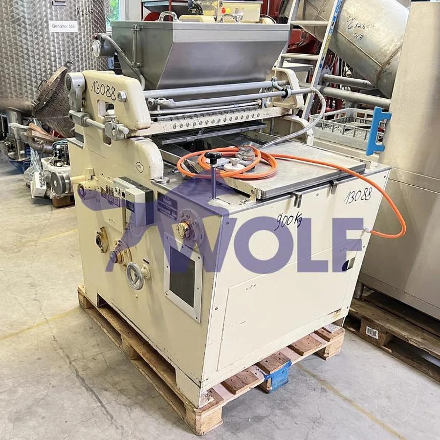 Universal-Gießmaschine KREUTER - Type FG-600 mit 15 Kolben und 600 mm Arbeitsbreite - 1