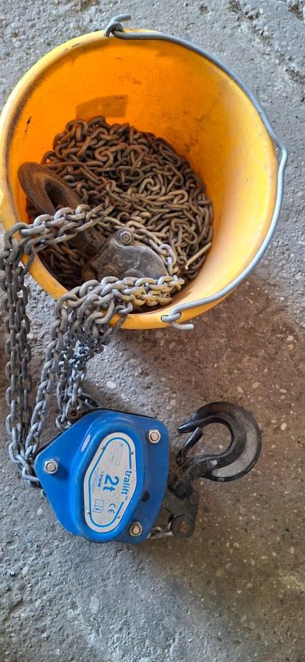 2014 Tractel Tralift 2,0 t Stirnradflaschenzug