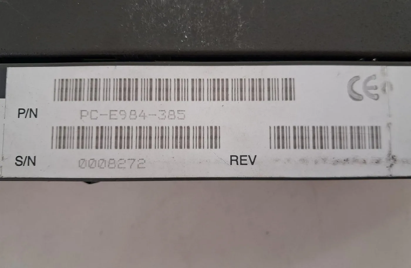 Modicon PC-E984-385 Programmable Controller CPU - 6