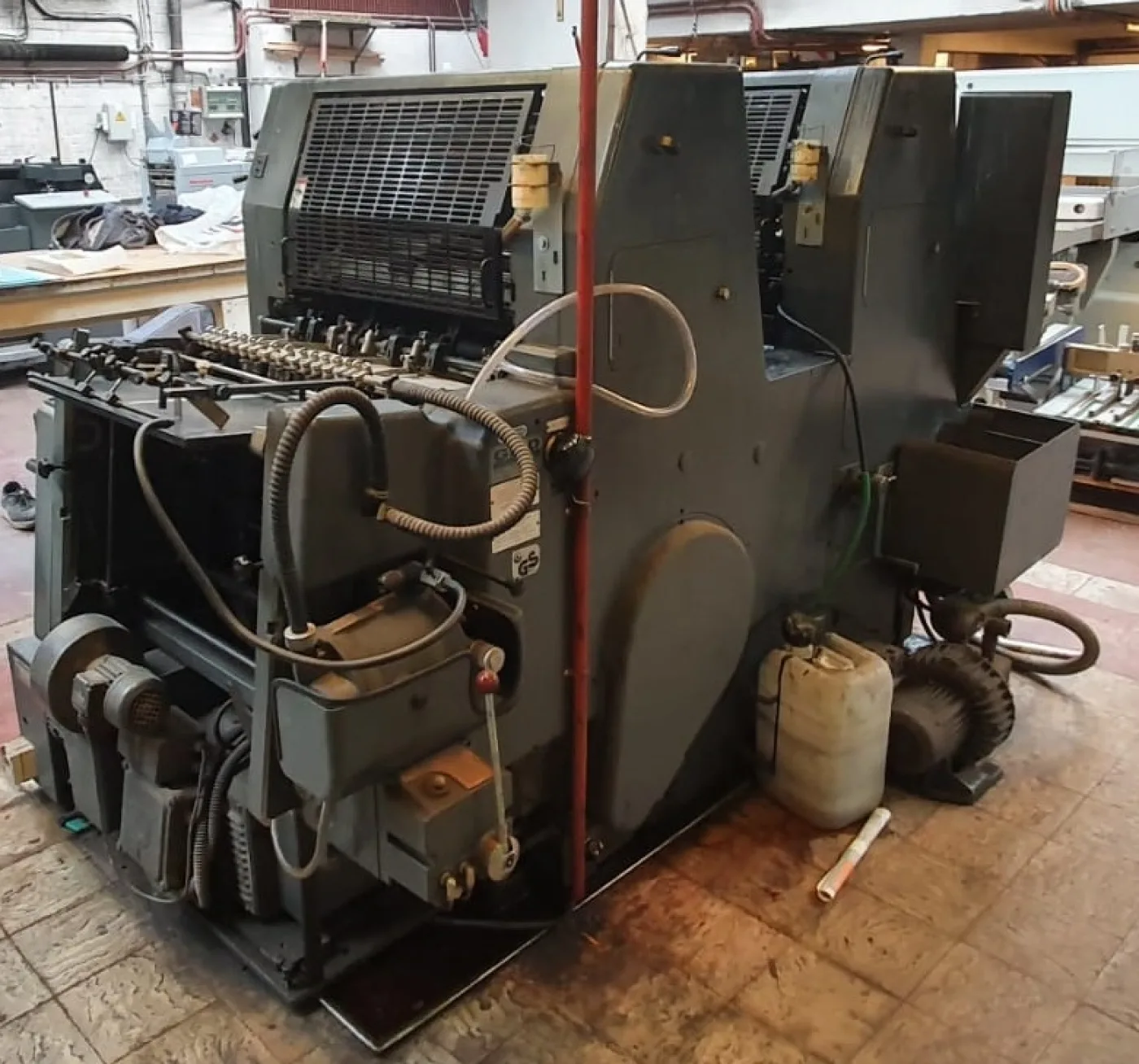 Heidelberg GTOZ 52+NP offset printing press - 1