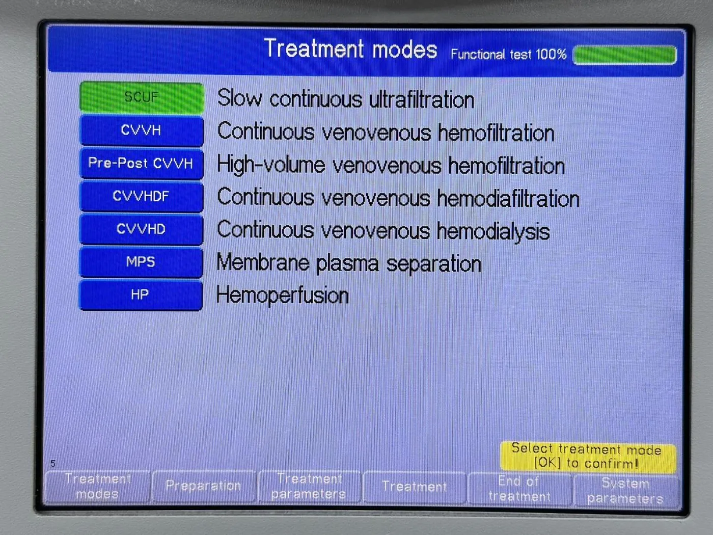 Fresenius MultiFiltrate Dialysis Machine YOM: 2019 - 7
