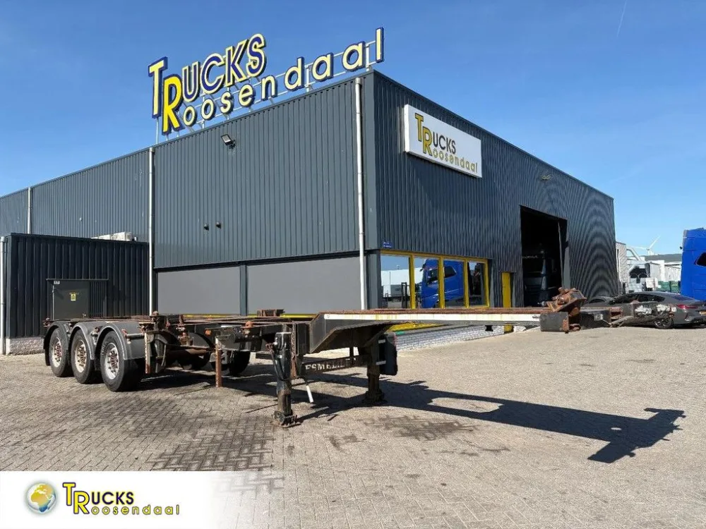 Esmeliler - CONTAINER CHASSIS + 3 AXLE SAF + EXTENDABLE