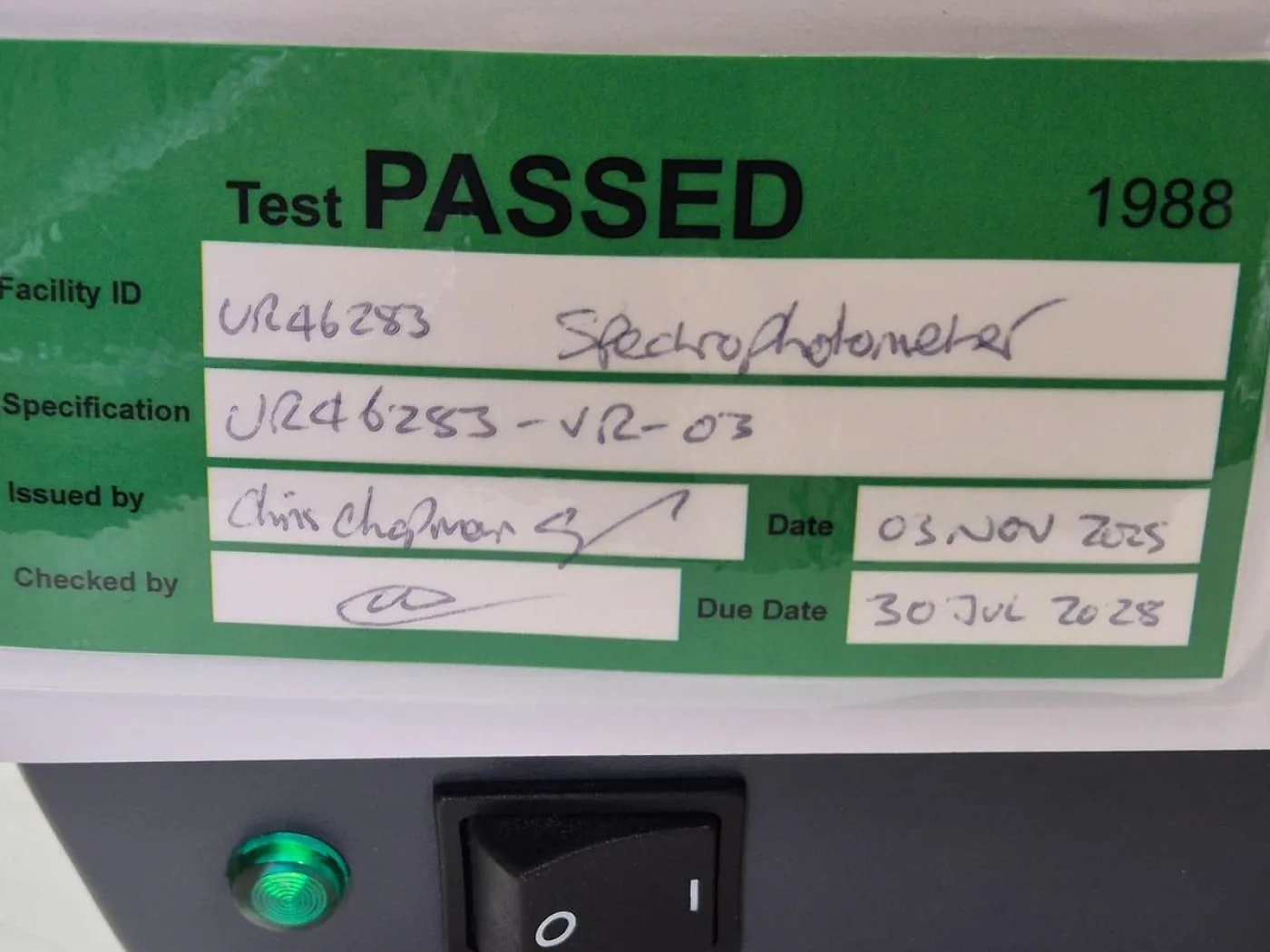 Agilent Cary Series UV-Vis Spectrophotometer - 5