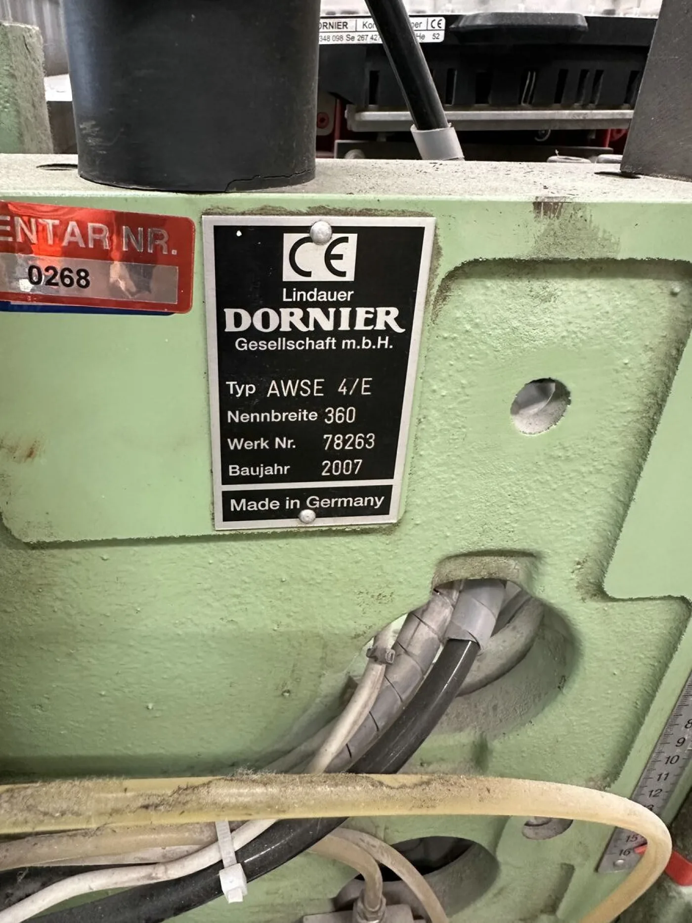 3x Dornier - AWSE 4/E Luftwebmaschine, MNB 360 cm - 6